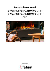 Faber e-MatriX 1050/400 I Installation Manual