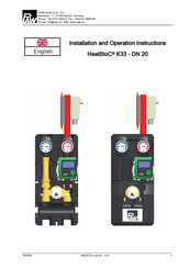 PAW HeatBloC K33 - DN 20 Installation And Operation Instruction Manual