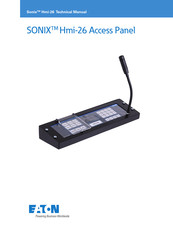 Eaton SONIX Hmi-26 Technical Manual