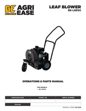 BE Ag & Industrial BE-LBR55 Operations & Parts Manual