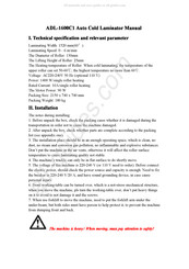 Audley ADL-1600C1 Manual