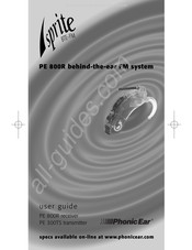 Phonic Ear sprite PE 800R User Manual