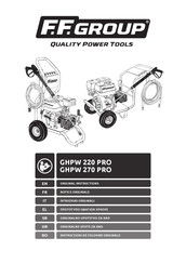 F.F. Group GHPW 220 PRO Original Instructions Manual