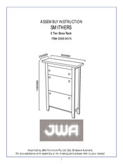 JWA SMITHERS 69376 Assembly Instruction Manual