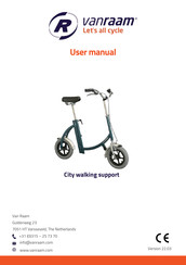 Van Raam City walking support User Manual