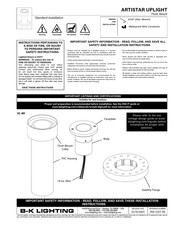 B-K Lighting ARTISTAR Quick Start Manual