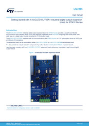 ST X-NUCLEO-OUT05A1 User Manual