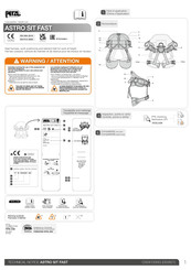 Petzl ASTRO SIT FAST Manual