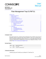 Commscope FMT-D User Manual