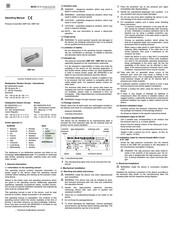 Bd Sensors DMP 303 Operating Manual