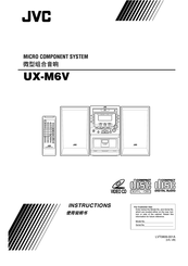 JVC UX-M6V Instructions Manual