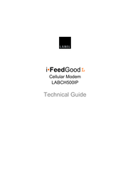 Label i-FeedGoodL LABCH500IP Technical Manual