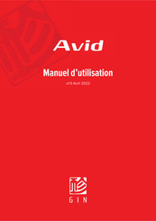 Gin Avid User Manual