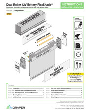 Draper FlexShade Instructions Manual