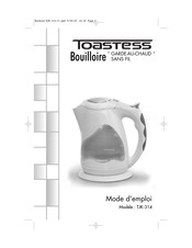 Toastess TJK-314 Instruction Booklet