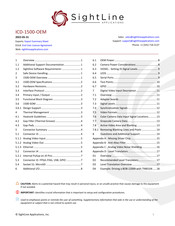 SightLine 1500-OEM Manual