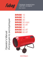 Fubag BRISE 15 Operator's Manual