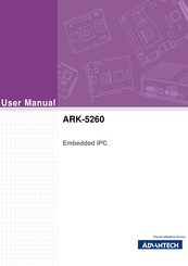 Advantech ARK-5260 User Manual