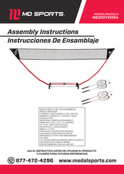 MD SPORTS NE200Y21004 Assembly Instructions Manual