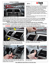 A-Tach Mounts ST-1 Instructions