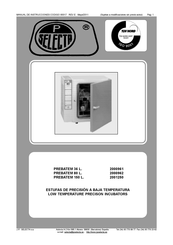 Selecta PREBATEM 150 L Manual