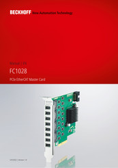 Beckhoff FC1028 Manual
