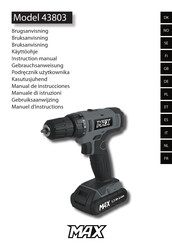 Max 43803 Instruction Manual