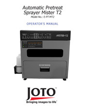 Joto E-PT-MT2 Operator's Manual
