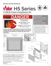 Valor 1130CIK Installation Manual