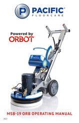 ORBOT PACIFIC FLOORCARE MSB-19 ORB Operating Manual