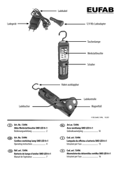 EUFAB 13496 Operating Instructions Manual