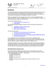 Automation Direct MDM-TEL Application Note