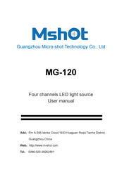 MshOt MG-120 User Manual
