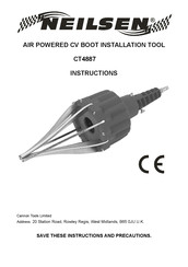Cannon Tools NEILSEN CT4887 Instructions Manual