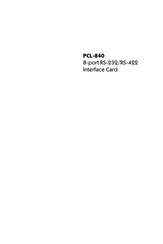 ProSoft PCL-840 User Manual