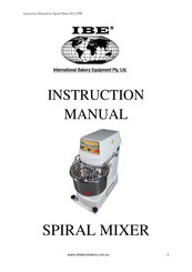 IBE KL125P Instruction Manual