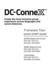DC-Connex DCX-G303 Quick Start Manual