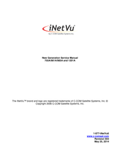 C-Com iNetVu 1201A Service Manual