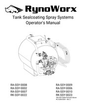 RynoWorx RK-SSY-0022 Operator's Manual