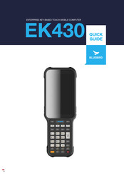 Bluebird EK430 Quick Manual