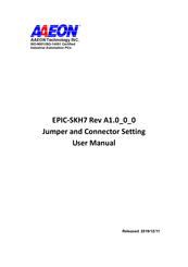 Aaeon EPIC-SKH7 User Manual