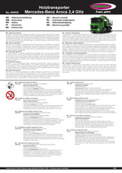Jamara Bagger J-Matic 2,4 GHz Instruction Manual