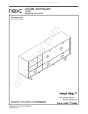 Next Logan 127380 Assembly Instructions Manual