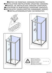 Kinedo Kineprime Installation Instructions Manual
