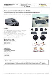 JEHNERT SOUND DESIGN 65740 Assembly Instruction Manual