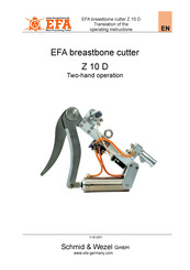 EFA Z 10 D Operating Instructions Manual