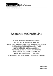 Ariston 65114915 Installation And User Manual