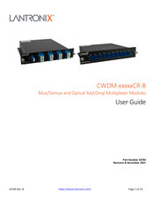 Lantronix CWDM-A2A861LCR-B Manuals | ManualsLib