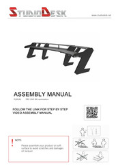 StudioDesk PRO LINE XXL Assembly Manual