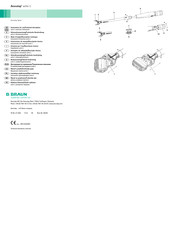 B. Braun 46258 Instructions For Use/Technical Description